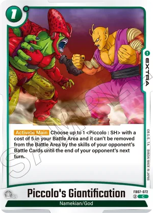 FB07-072 Piccolo's Giantification
