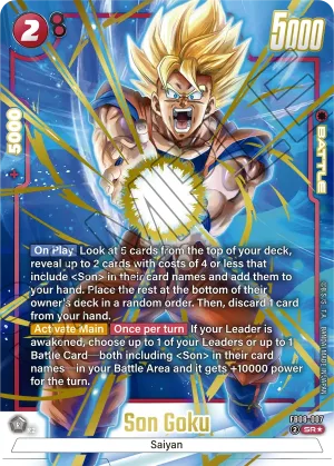 FB08-007 Son Goku (Alt art)