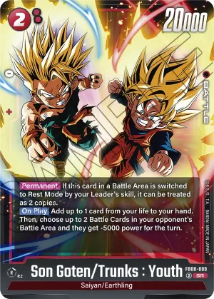 FB08-009 Son Goten/Trunks : Youth