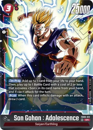 FB08-012 Son Gohan : Adolescence
