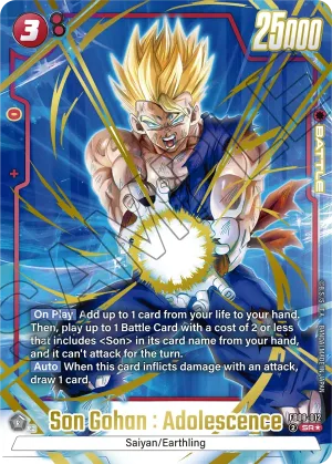 FB08-012 Son Gohan : Adolescence (Alt art)