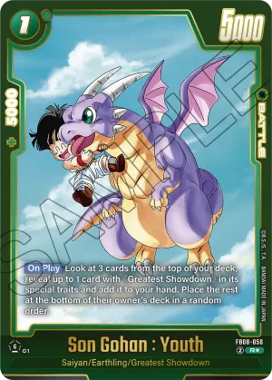 FB08-056 Son Gohan : Youth (Alt art)