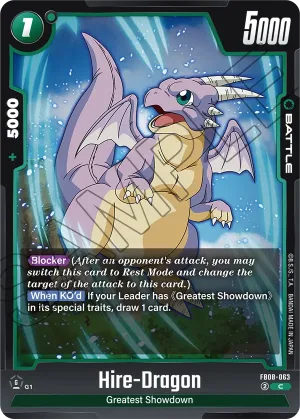 FB08-063 Hire-Dragon