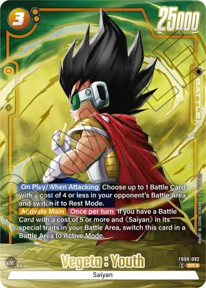 FB08-092 Vegeta : Youth (Alt art)