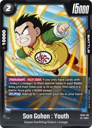 FB08-109 Son Gohan : Youth