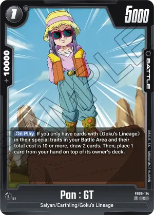 FB08-114 Pan : GT