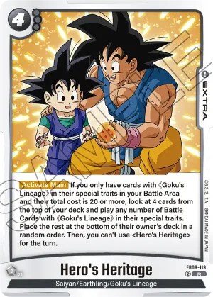FB08-119 Hero's Heritage