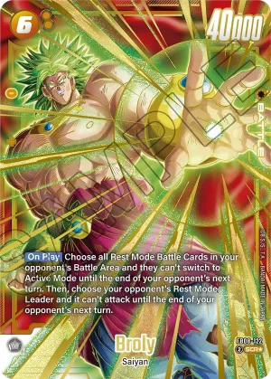 FB08-122 Broly (Alt art)