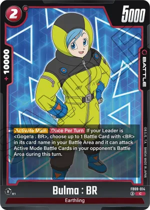 FB09-014 Bulma : BR