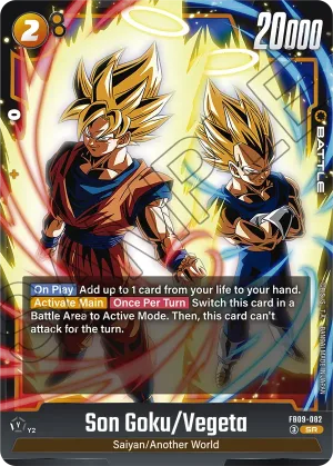 FB09-082 Son Goku/Vegeta