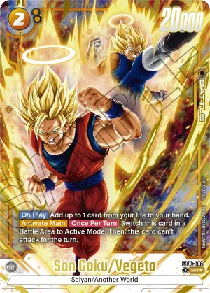 FB09-082 Son Goku/Vegeta (Alt art)