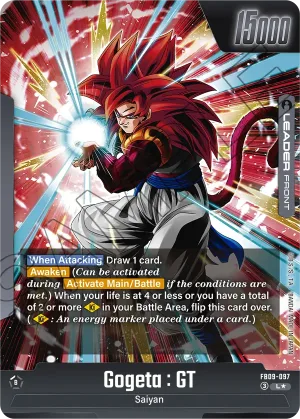 FB09-097 Gogeta : GT (Alt art)