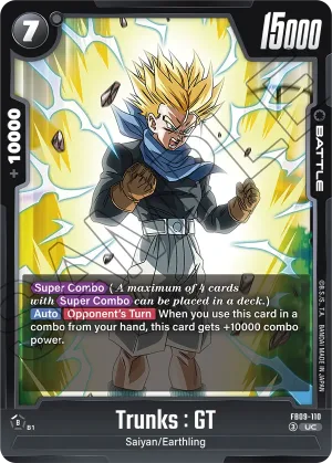 FB09-110 Trunks : GT