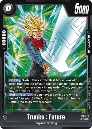 FB09-111 Trunks : Future