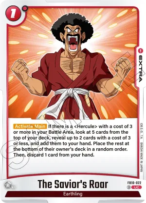 FB10-022 The Savior's Roar