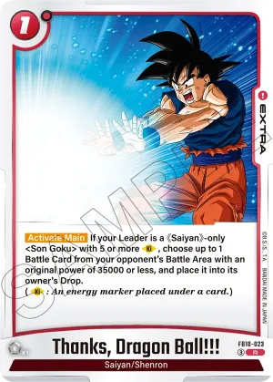 FB10-023 Thanks, Dragon Ball!!!