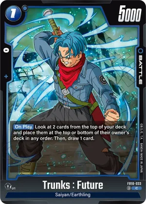 FB10-033 Trunks : Future