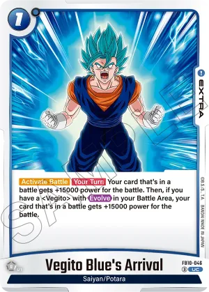 FB10-046 Vegito Blue's Arrival