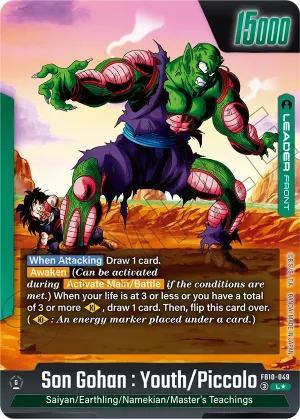 FB10-049 Son Gohan : Youth/Piccolo (Alt art)
