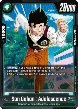 FB10-056 Son Gohan : Adolescence