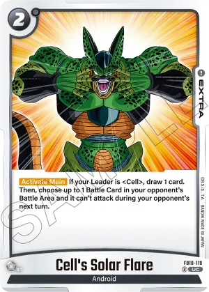 FB10-119 Cell's Solar Flare