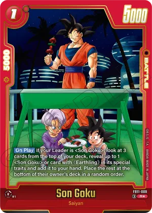 FB11-009 Son Goku (Alt art)