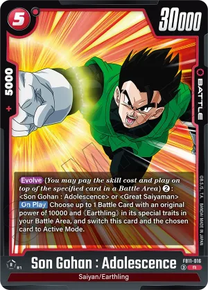FB11-016 Son Gohan : Adolescence