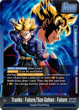 FB11-025 Trunks : Future/Son Gohan : Future