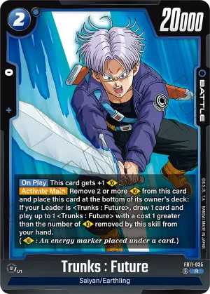 FB11-035 Trunks : Future