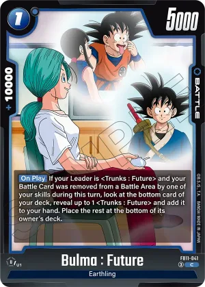 FB11-041 Bulma : Future
