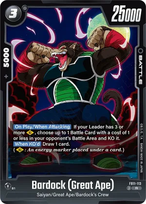 FB11-113 Bardock (Great Ape)