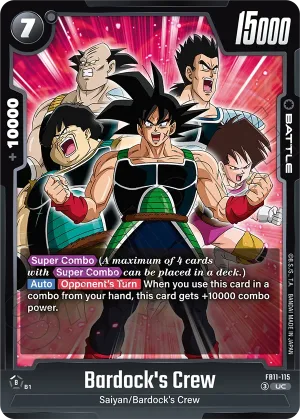 FB11-115 Bardock's Crew