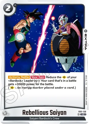 FB11-120 Rebellious Saiyan