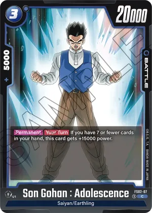 FS02-07 Son Gohan : Adolescence