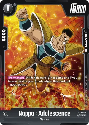 FS05-09 Nappa : Adolescence (Bonus pack)