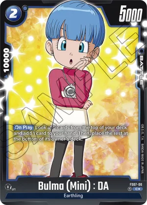 FS07-06 Bulma (Mini) : DA (Bonus pack)