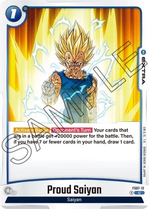 FS07-12 Proud Saiyan
