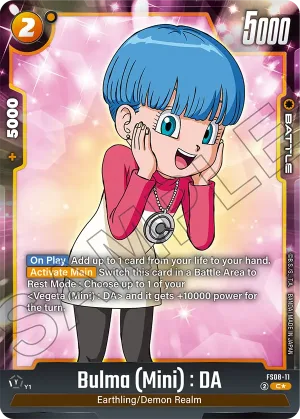 FS08-11 Bulma (Mini) : DA (Bonus pack)