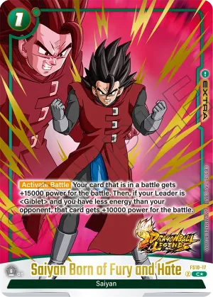 FS10-17 Saiyan Born of Fury and Hate (Bonus pack)