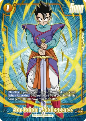 FS11-08 Son Gohan : Adolescence (Parallel)