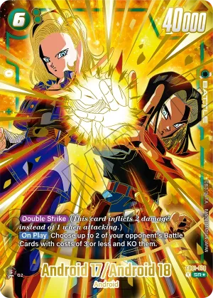 FB01-078 Android 17/Android 18 (Alt art)