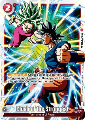 FB02-034 Clash of the Strongest (Alt art)