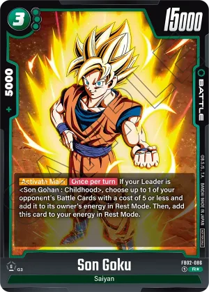 FB02-086 Son Goku (Alt art)