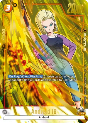 FB02-116 Android 18 (Alt art)