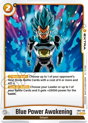 FB02-136 Blue Power Awakening (Alt art)