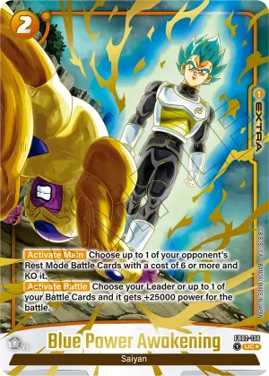FB02-136 Blue Power Awakening (Alt art)
