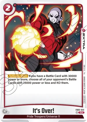 FB03-023 It's Over! (Alt art)