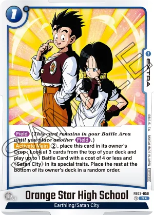 FB03-050 Orange Star High School (Alt art)