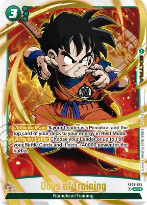 FB03-075 Days of Training (Alt art)