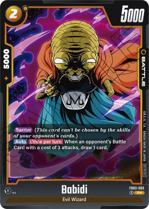 FB03-083 Babidi (Alt art)